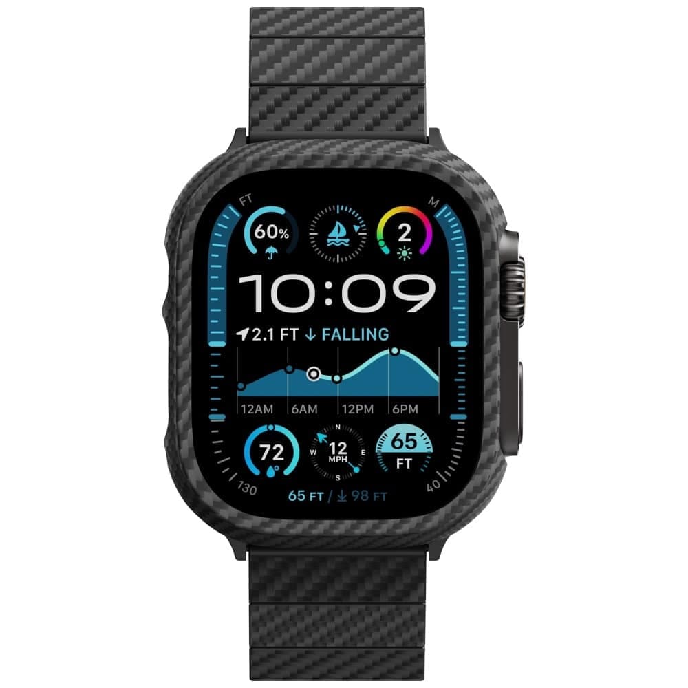 PITAKA Air Case - θήκη για Apple Watch Ultra 1 / 2 3 - Μαύρο 4