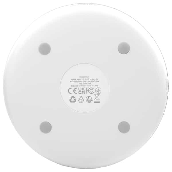 Φωτιστικό κομοδίνου Proove Alien LED RGB 5W με επαγωγική φόρτιση 15W λευκό 3