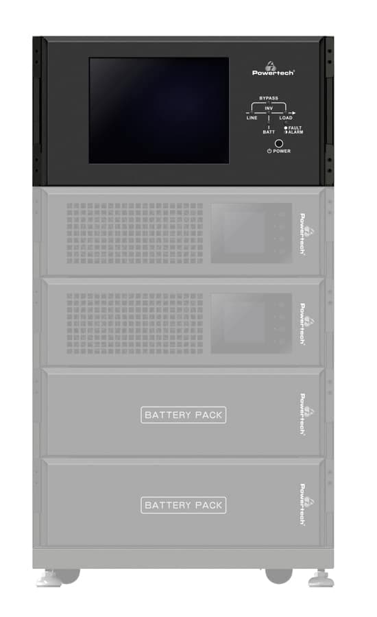 POWERTECH LCD οθόνη αφής 10" PT-10LM, για συστήματα UPS 2