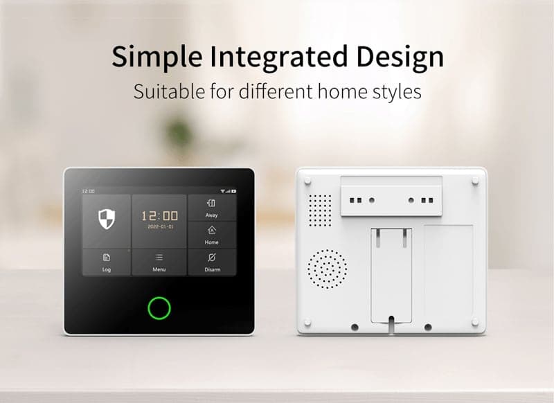 POWERTECH ασύρματο σύστημα συναγερμού PT-1125, αφής, Wi-Fi, 2G, TUYA 3