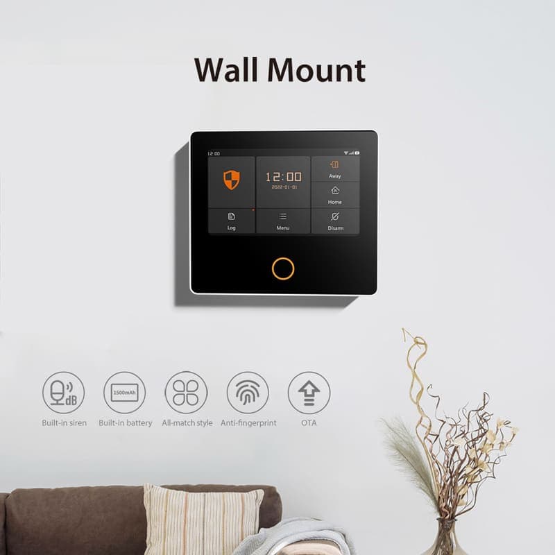 POWERTECH ασύρματο σύστημα συναγερμού PT-1125, αφής, Wi-Fi, 2G, TUYA 5