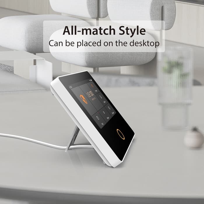 POWERTECH ασύρματο σύστημα συναγερμού PT-1125, αφής, Wi-Fi, 2G, TUYA 7