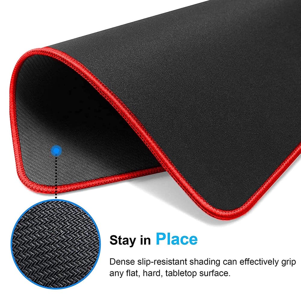 POWERTECH gaming mouse pad PT-1282, 30x25x0.3cm, μαύρο 3