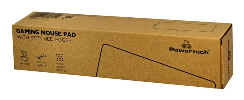 POWERTECH gaming mouse pad PT-1283, 80x30x0.3cm, μαύρο 5