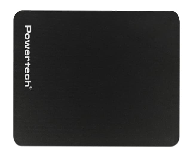 POWERTECH mouse pad PT-1292, 20x18cm, μαύρο
