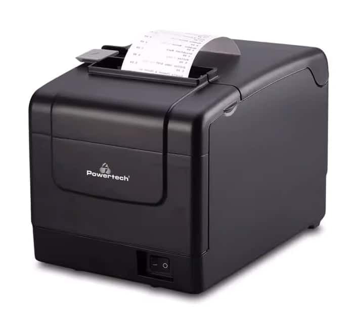 POWERTECH θερμικός εκτυπωτής αποδείξεων PT-1304, USB/LAN, μαύρος 2