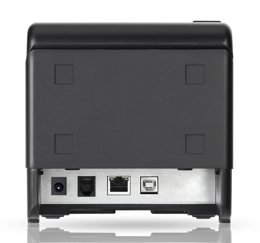 POWERTECH θερμικός εκτυπωτής αποδείξεων PT-1304, USB/LAN, μαύρος 4