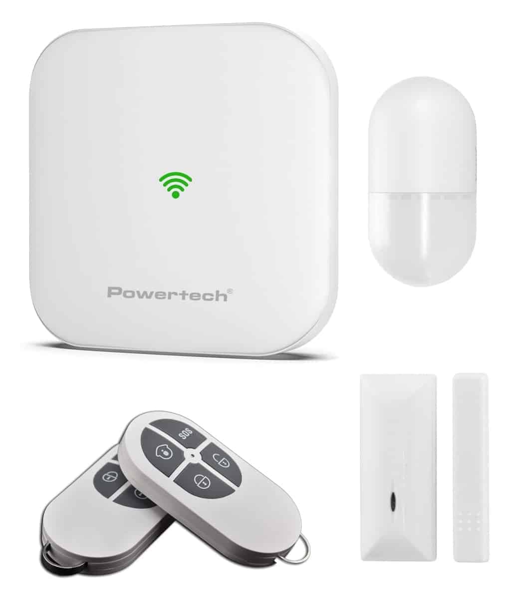 POWERTECH ασύρματο σύστημα συναγερμού PT-1418, WiFi, 4G