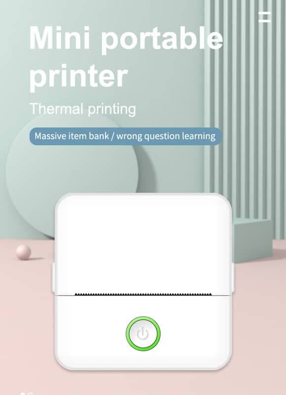 POWERTECH smart θερμικός εκτυπωτής φωτογραφιών & σχεδίων PT-1420, 200dpi, Bluetooth, λευκός 2