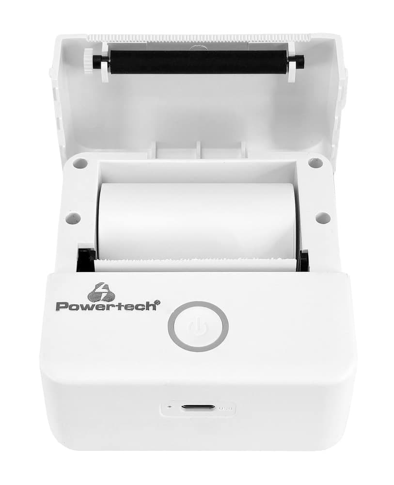 POWERTECH smart θερμικός εκτυπωτής φωτογραφιών & σχεδίων PT-1420, 200dpi, Bluetooth, λευκός 11