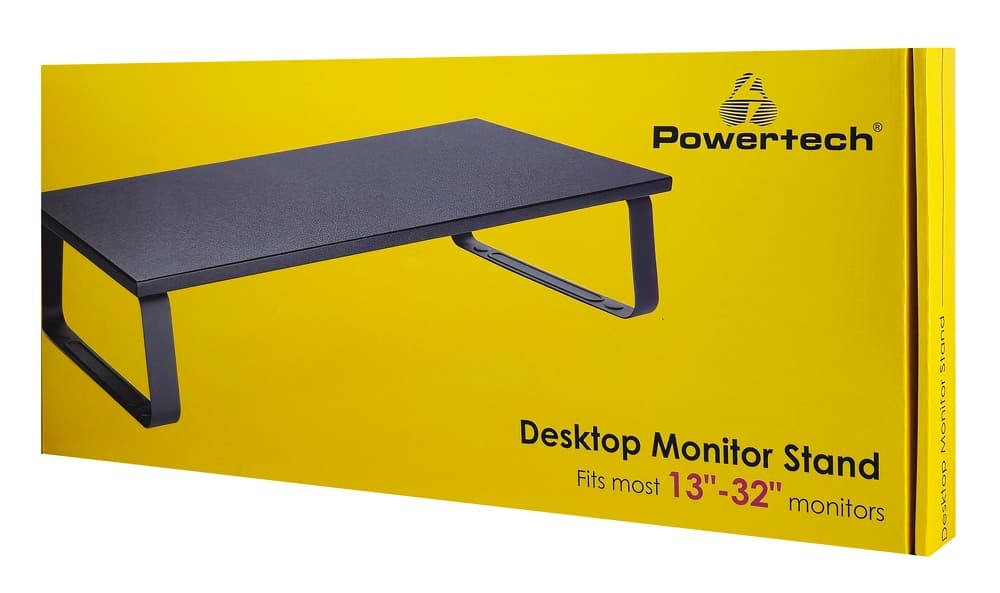 POWERTECH επιτραπέζια βάση οθόνης/laptop PT-1444, 13-32", έως 20kg, μαύρη 5
