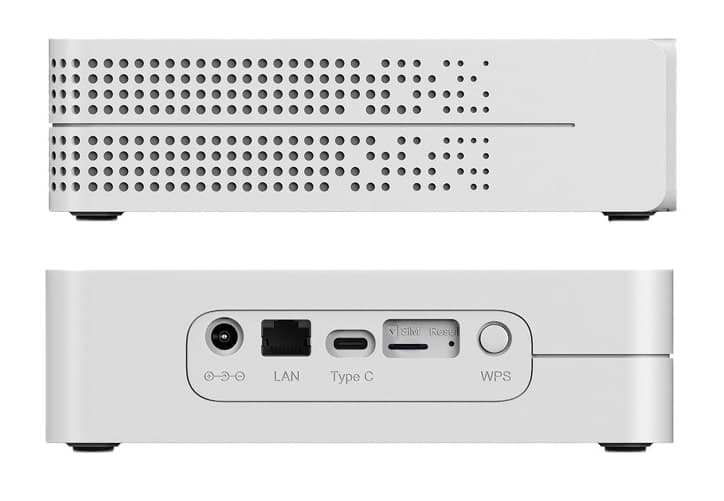 POWERTECH 5G κινητός δρομολογητής PT-1511, WiFi 6, AX1800 διπλής ζώνης, 4000mAh 2