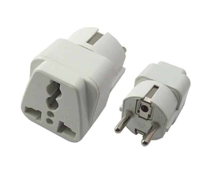 Προσαρμογέας POWERTECH γερμανικού τύπου σε universal PT-349, CCA