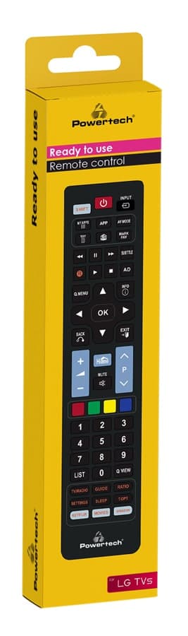 POWERTECH Τηλεχειριστήριο PT-830 για τηλεοράσεις LG 2