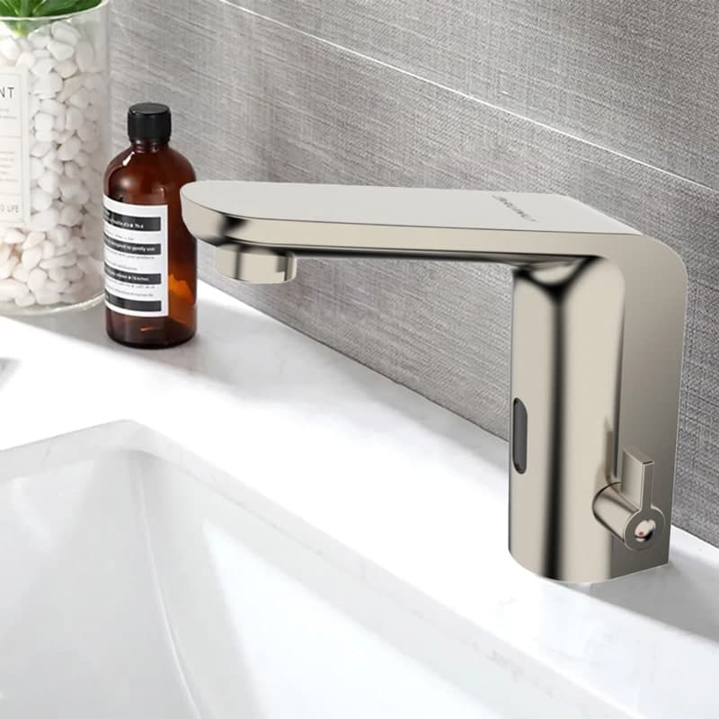 BRUNO μπαταρία νιπτήρα SF11019HCP-ABN με αισθητήρα, αναμεικτική, ασημί 2