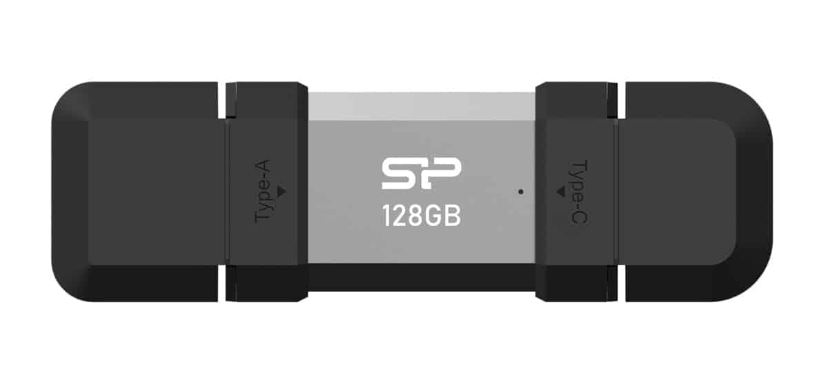 Μονάδα Flash USB SILICON POWER C51, USB/USB-C, 128GB, 120MBps, ασημί 4