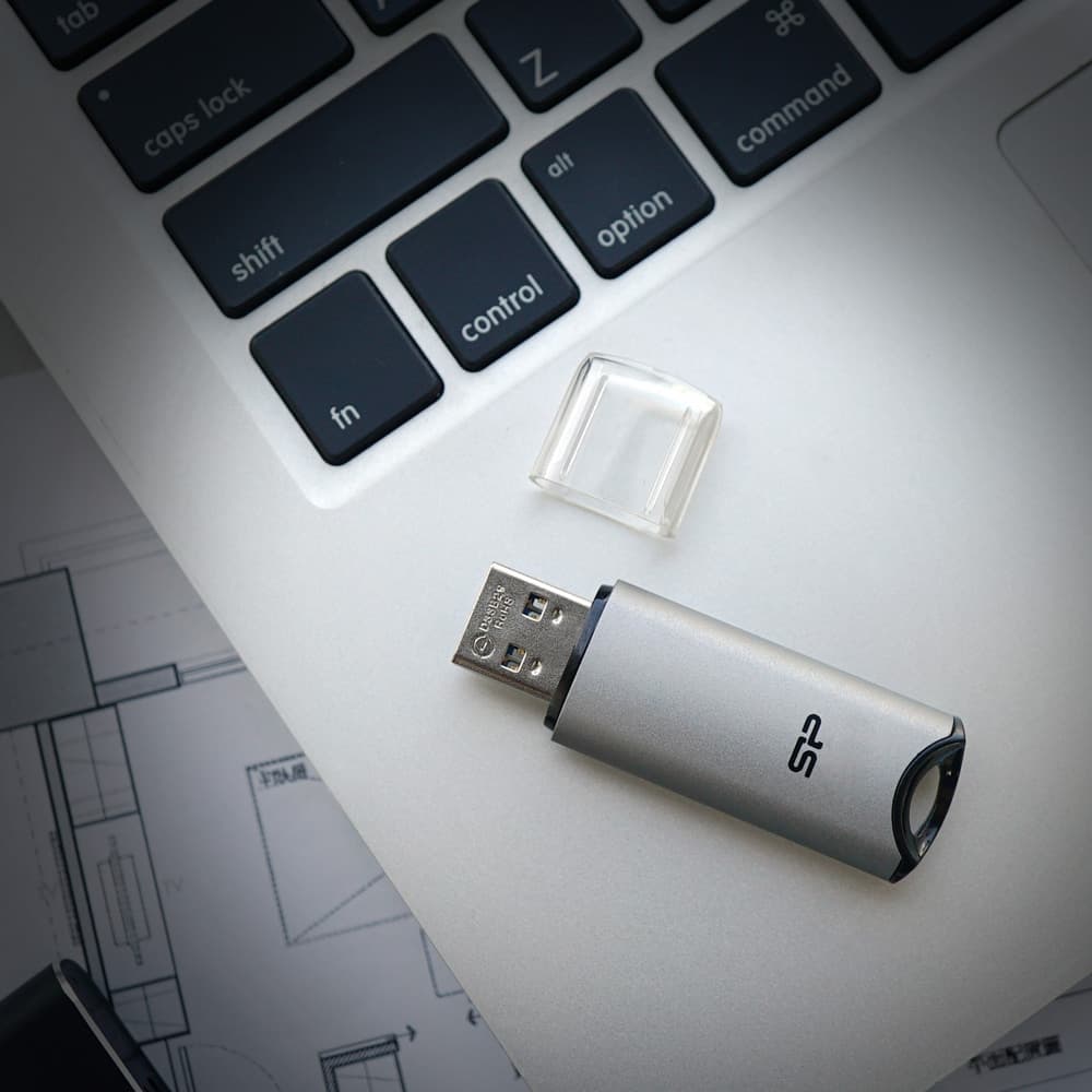 Μονάδα Flash USB SILICON POWER Marvel M02, 256GB, USB 3.2, γκρι 2
