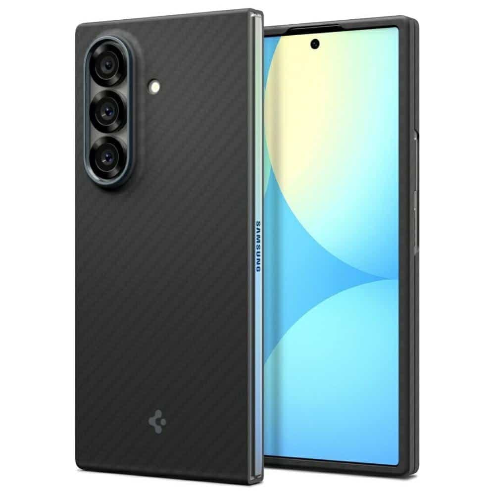 Spigen AirSkin Aramid - θήκη για Samsung Galaxy Z Fold7 - Μαύρο