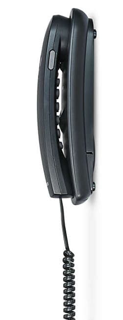 PHILIPS ενσύρματο τηλέφωνο TD2801B/00, επιτραπέζιο ή επιτοίχιο, μαύρο 2
