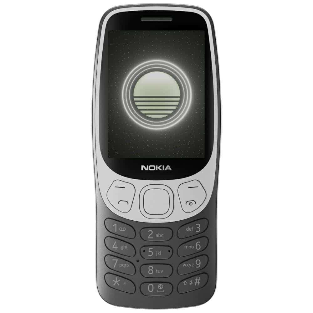 Τηλέφωνο Nokia 3210 4G TA-1618 DS μαύρο (αγγλικό μενού)