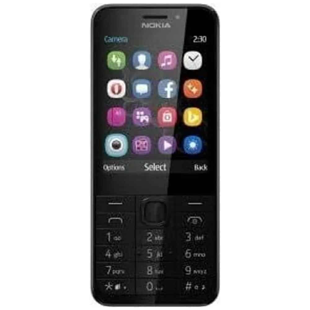 Τηλέφωνο Nokia 230 TA-1609 DS, μαύρο (αγγλικό μενού) 2