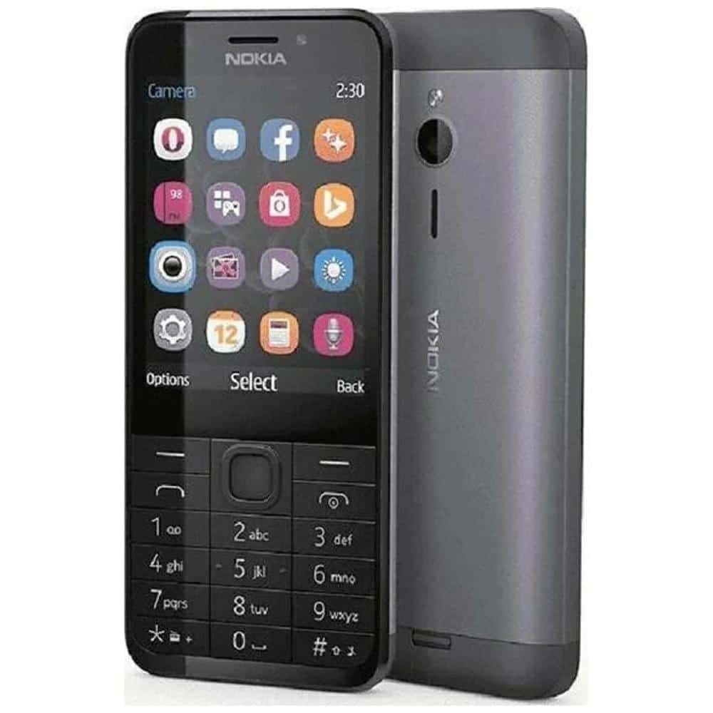 Τηλέφωνο Nokia 230 TA-1609 DS, μαύρο (αγγλικό μενού) 4