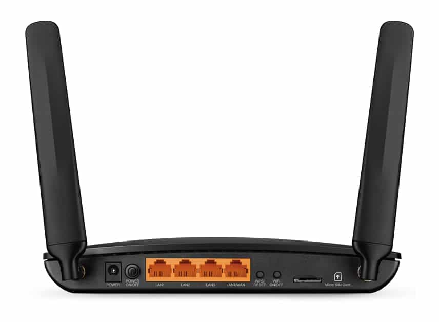Ασύρματος δρομολογητής TP-LINK TL-MR6400, 4G LTE, Wi-Fi 300Mbps, Έκδ. 4.0 4