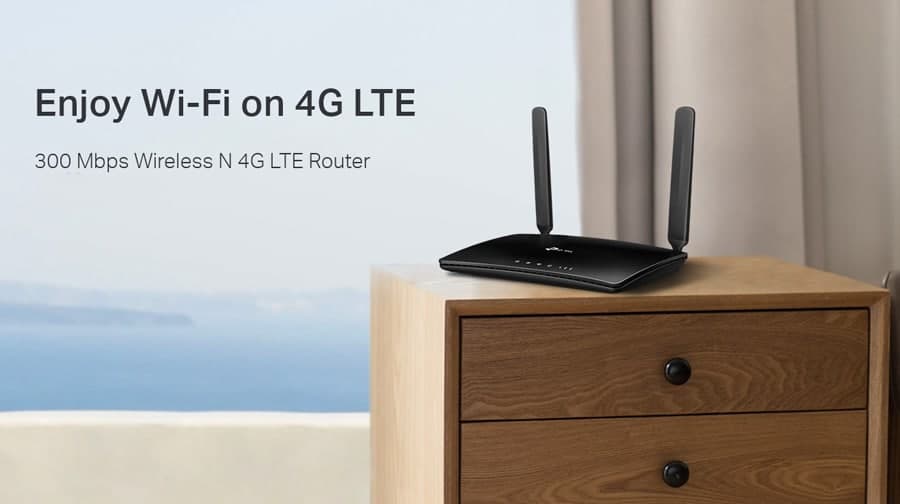 Ασύρματος δρομολογητής TP-LINK TL-MR6400, 4G LTE, Wi-Fi 300Mbps, Έκδ. 4.0 6