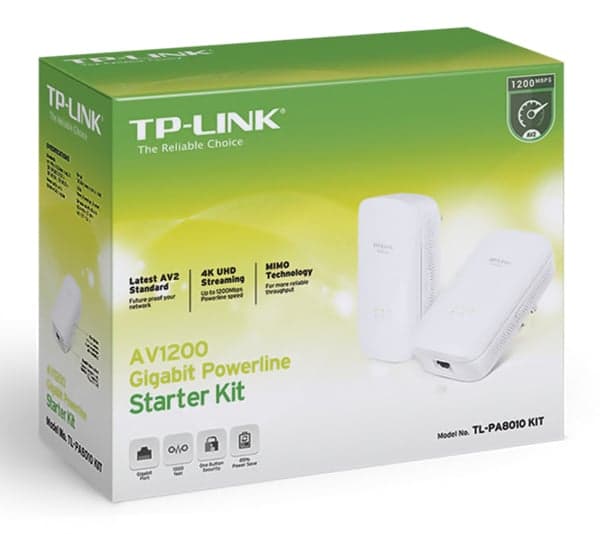Κιτ εκκίνησης TP-LINK Powerline TL-PA8010, AV1200 Gigabit, Έκδ. 1.0 3