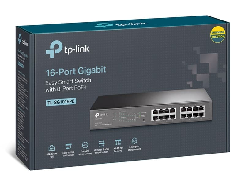 SWITCH TP-LINK TL-SG1016PE 3