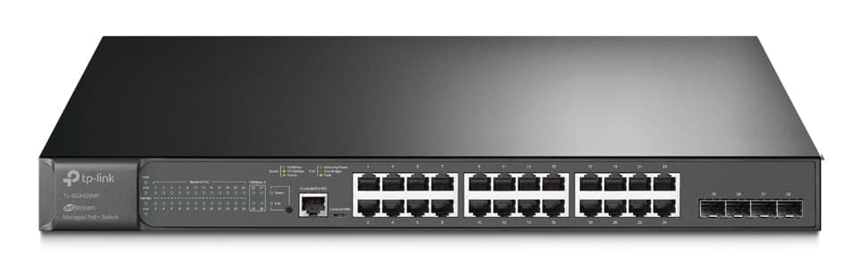 Διαχειριζόμενος διακόπτης TP-LINK L2 TL-SG3428MP, 24x PoE+, 4x SFP, Έκδ. 5.2 3
