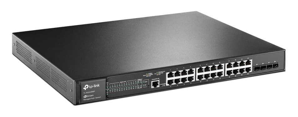 Διαχειριζόμενος διακόπτης TP-LINK L2 TL-SG3428MP, 24x PoE+, 4x SFP, Έκδ. 5.2