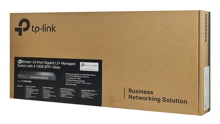 Διαχειριζόμενος διακόπτης TP-LINK L2+ TL-SG3428X, 24 θυρών Gigabit, 4x SFP+, Έκδ.1.0 5