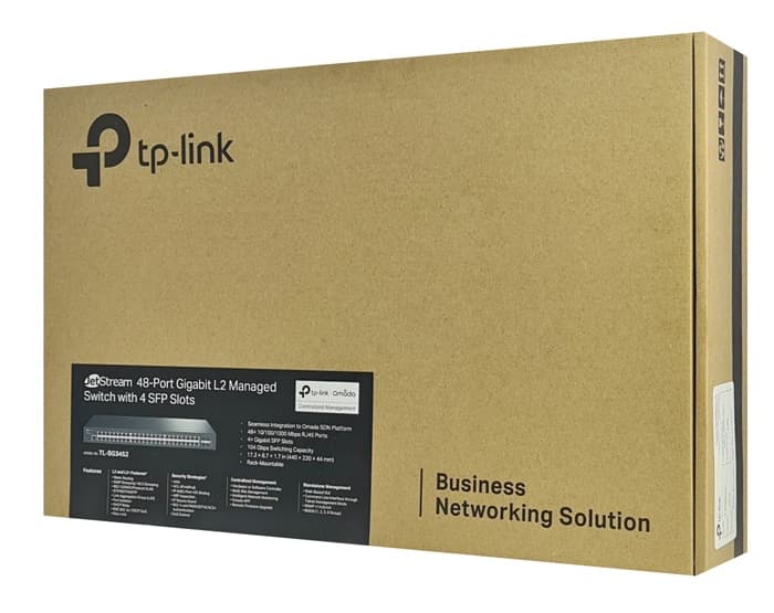 Διαχειριζόμενος διακόπτης TP-LINK JetStream L2 TL-SG3452, 48 θυρών, 4x SFP, Έκδ. 1.0 3