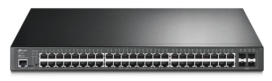 Διαχειριζόμενος διακόπτης TP-LINK L2+ TL-SG3452P, 48x PoE+, 4x SFP, Έκδ. 3.2 3
