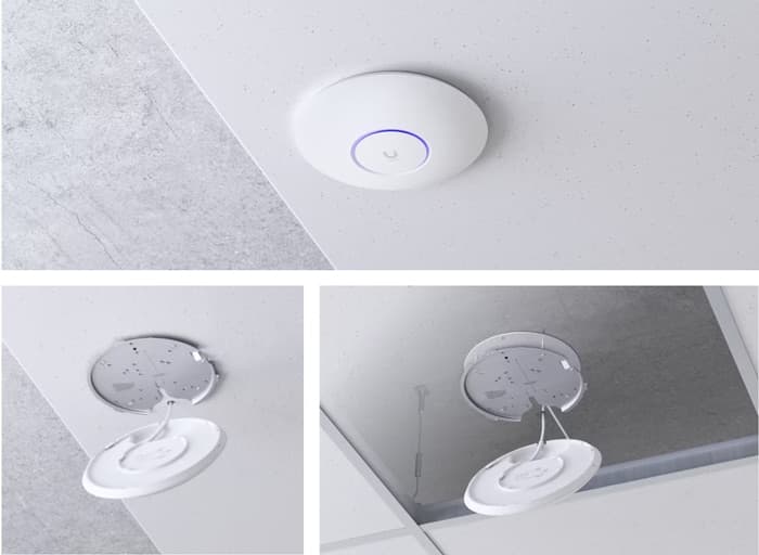 Ubiquiti Access Point UniFi U6 Pro, Wi-Fi 6, 5.300Mbps, 2,4/5GHz, PoE 2