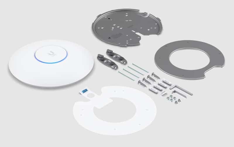 Ubiquiti Access Point UniFi U6 Pro, Wi-Fi 6, 5.300Mbps, 2,4/5GHz, PoE 5