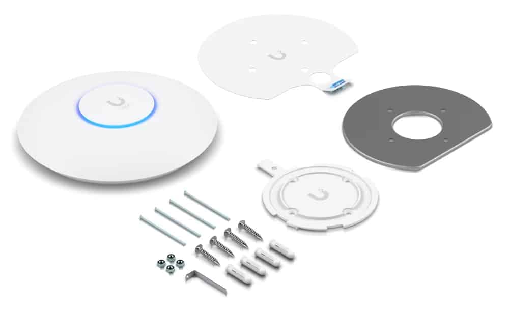 Σημείο πρόσβασης UBIQUITI UniFi U6+, WiFi 6, 3000Mbps, Διπλή ζώνη, PoE 3