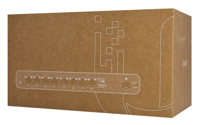 UBIQUITI Switch UISP, 8 θυρών Gigabit, 10/100/1000 Mbps, PoE 4