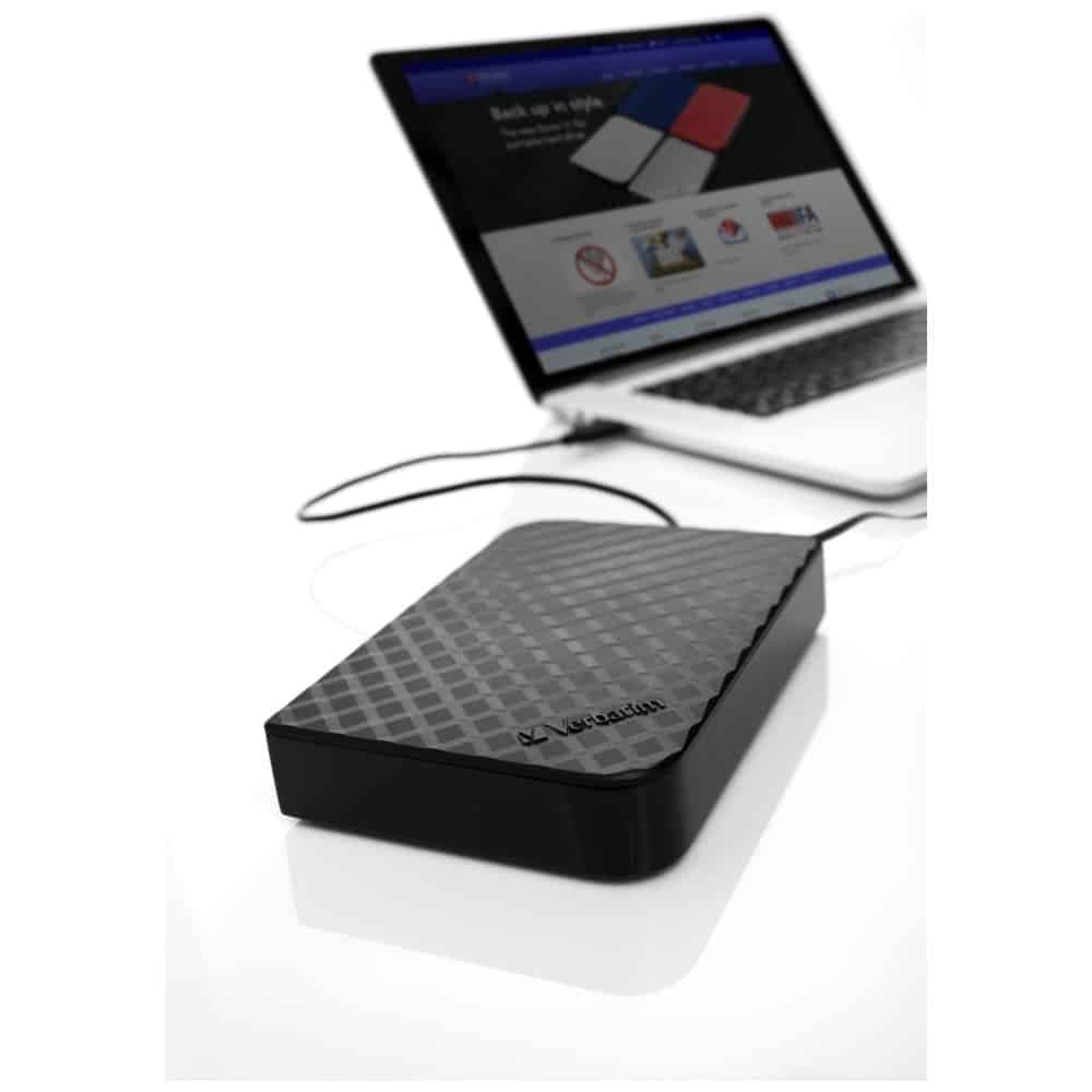 Verbatim Σκληρός Δίσκος 2TB USB 3.0 Εξωτερικός, Μαύρος, 47685 6