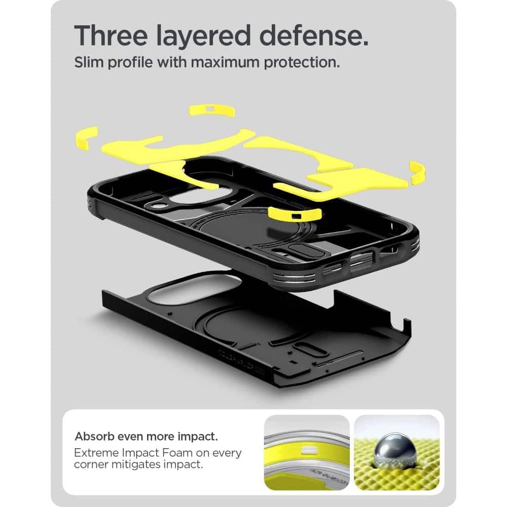 Spigen Tough Armor - θήκη για Google Pixel 10a - Μαύρο 9