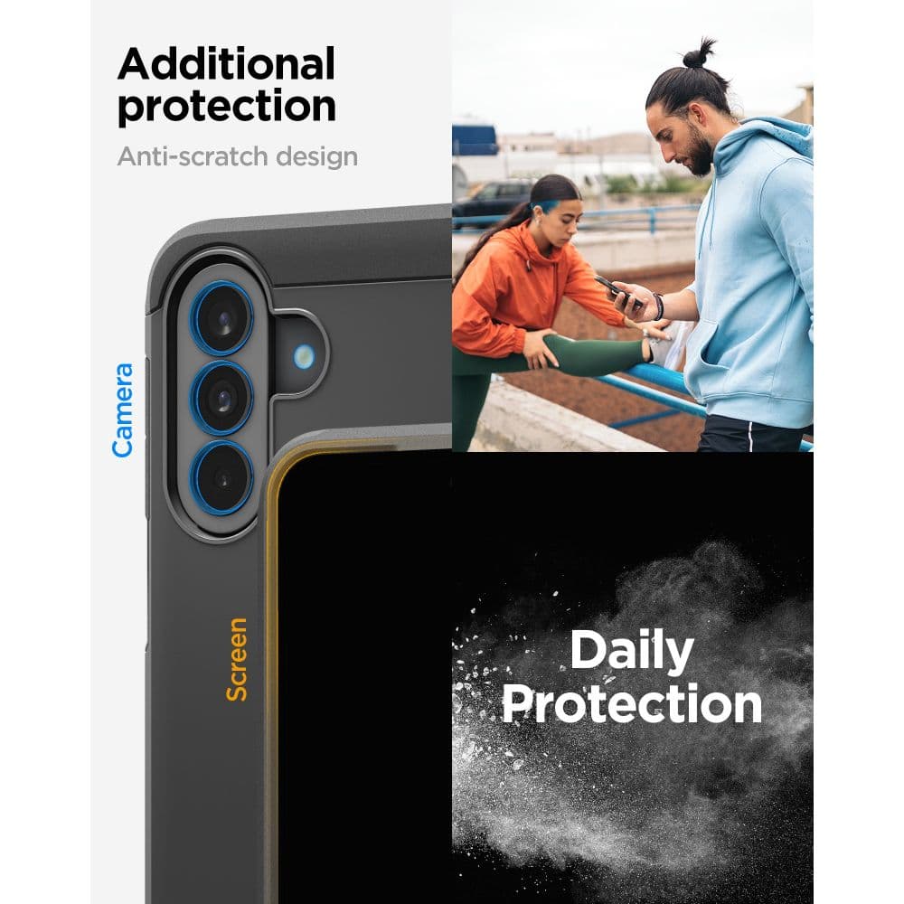 Spigen Tough Armor - θήκη για Samsung Galaxy A37 - Μαύρο 13