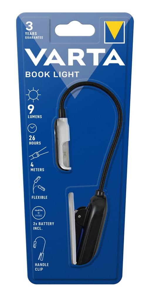 VARTA LED φακός διαβάσματος 16618, book light, 9lm 4