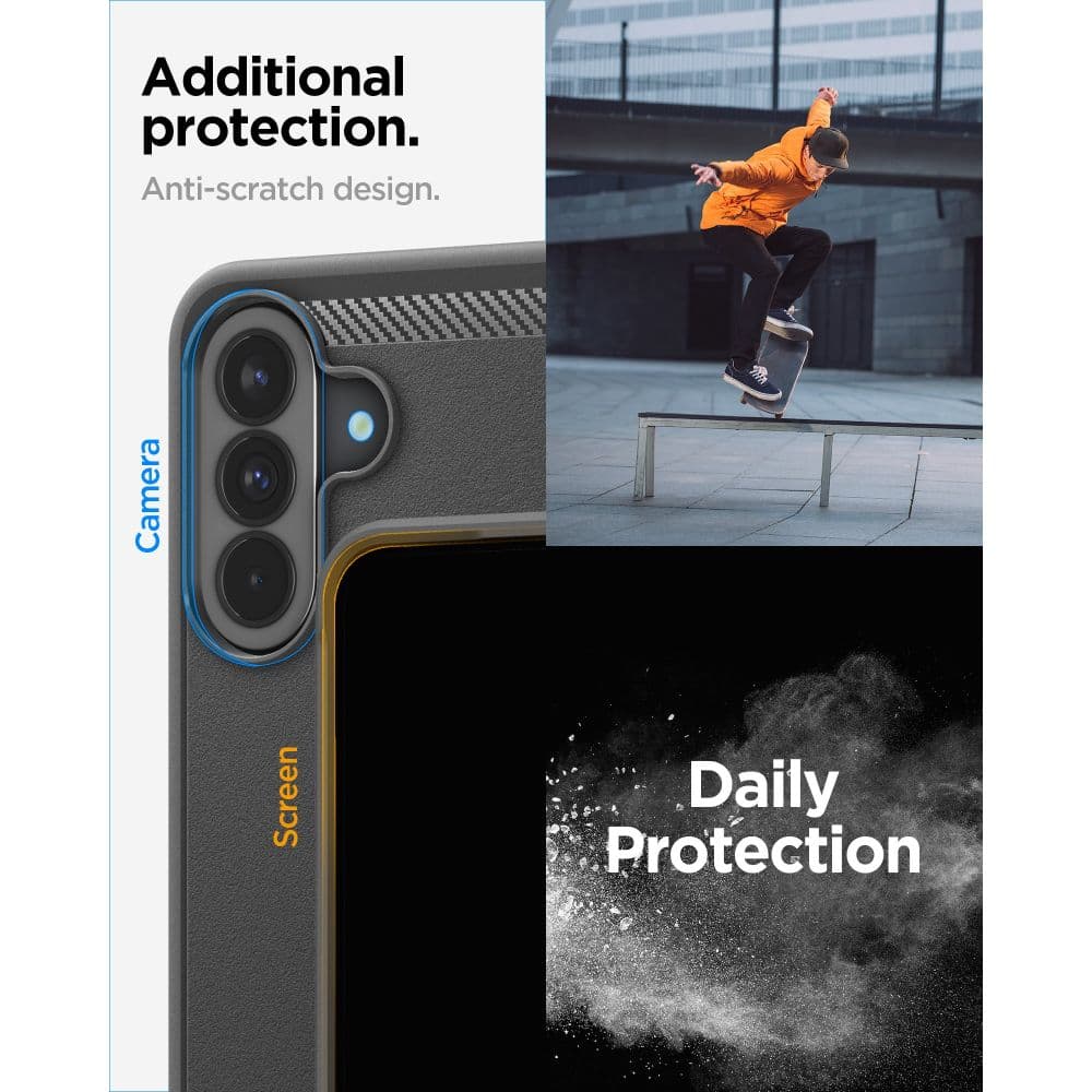 Spigen RUGGED ARMOR - θήκη για Samsung Galaxy A37 - Μαύρο 16