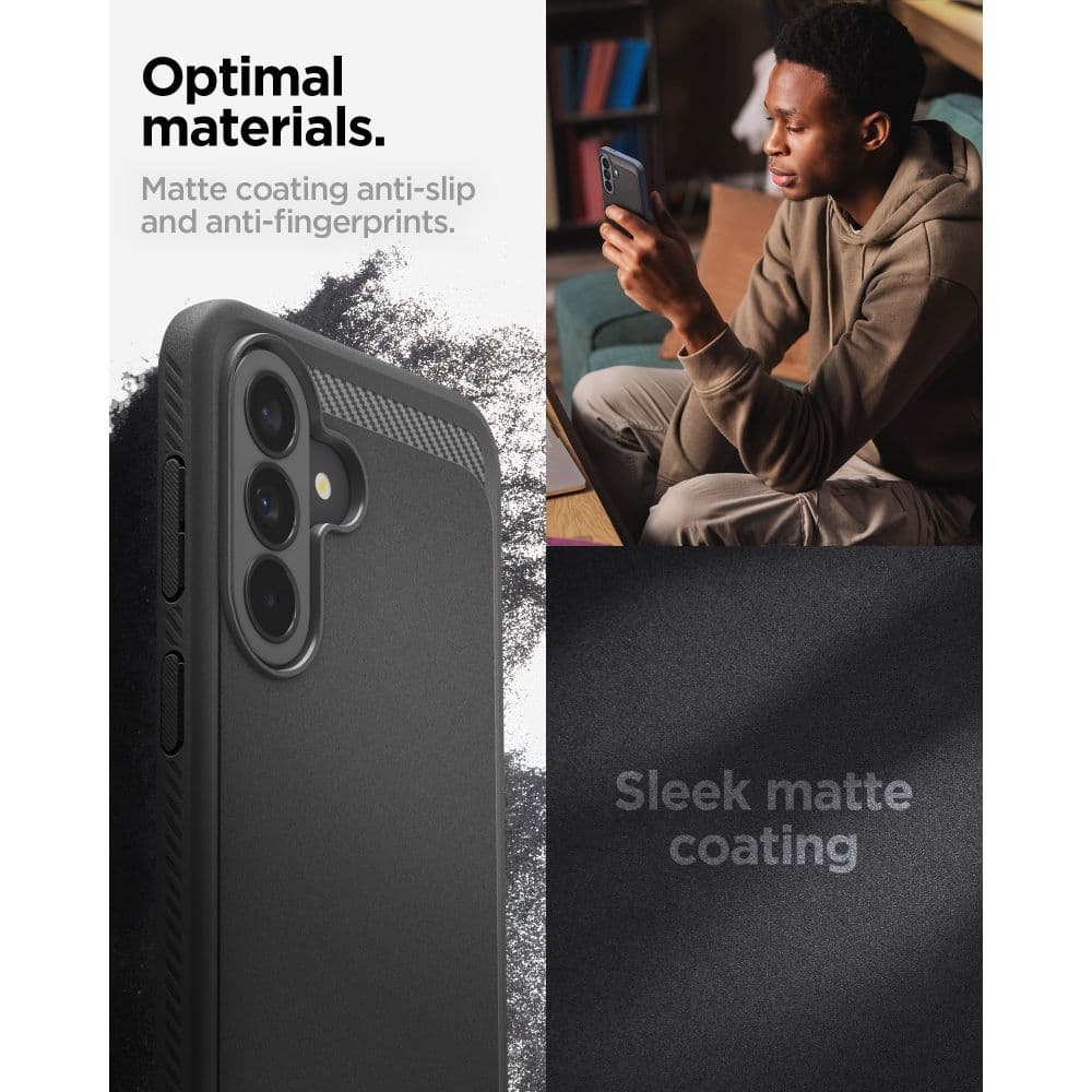 Spigen RUGGED ARMOR - θήκη για Samsung Galaxy A37 - Μαύρο 17