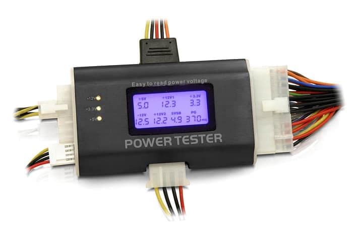 DELOCK tester τροφοδοτικού PC 18159, 3.3V/5V/12V, ATX/BTX/ITX 2