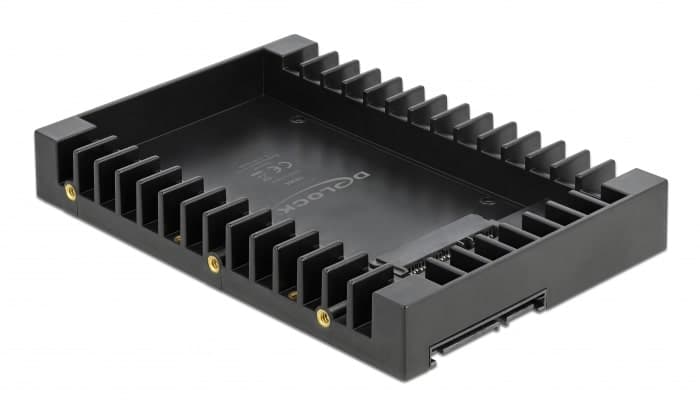 DELOCK tray 3.5" για 2.5" HDD/SSD 18364, 6Gbps, μαύρο 2