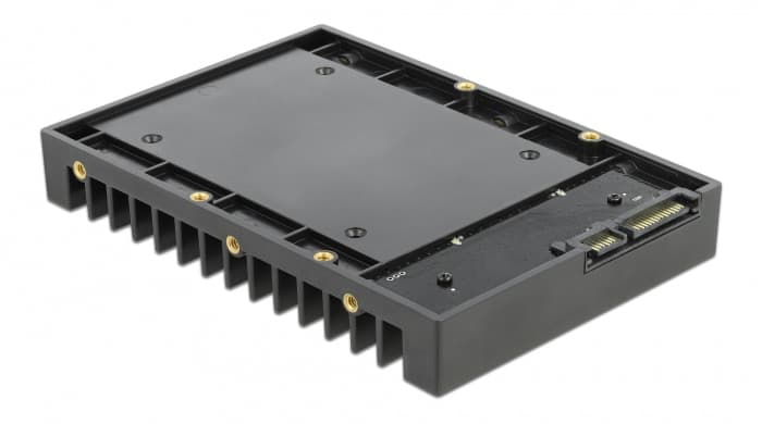 DELOCK tray 3.5" για 2.5" HDD/SSD 18364, 6Gbps, μαύρο 3