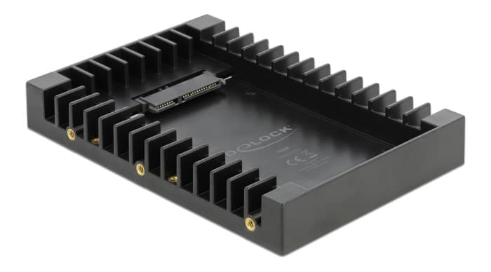 DELOCK tray 3.5" για 2.5" HDD/SSD 18364, 6Gbps, μαύρο