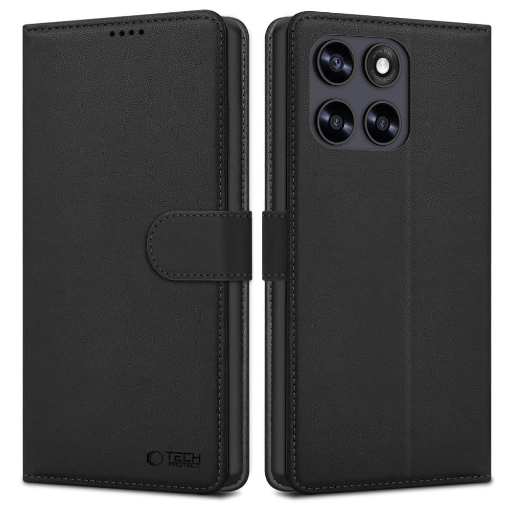 TECH-PROTECT WALLET - θήκη για Motorola Moto G67 / G77 - Μαύρο
